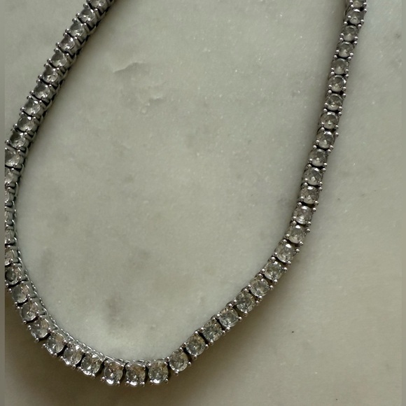 Dannijo tennis necklace. - Picture 2 of 3